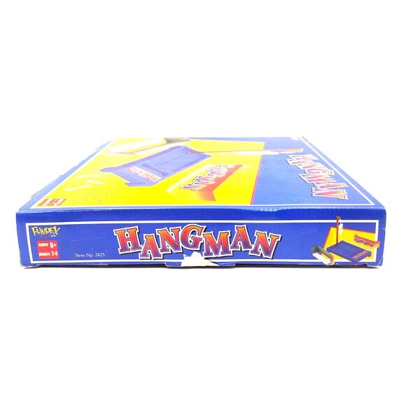 Fundex Hangman Word Game 2-4 Players 5+ New In Box 2001 Skeleton Gallows - Picture 4 of 4